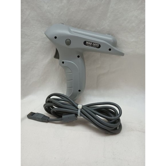 Untested Mad Catz 1996 PlayStation 1 Gun Video Game Laser Arcade 8085 - Picture 1 of 6